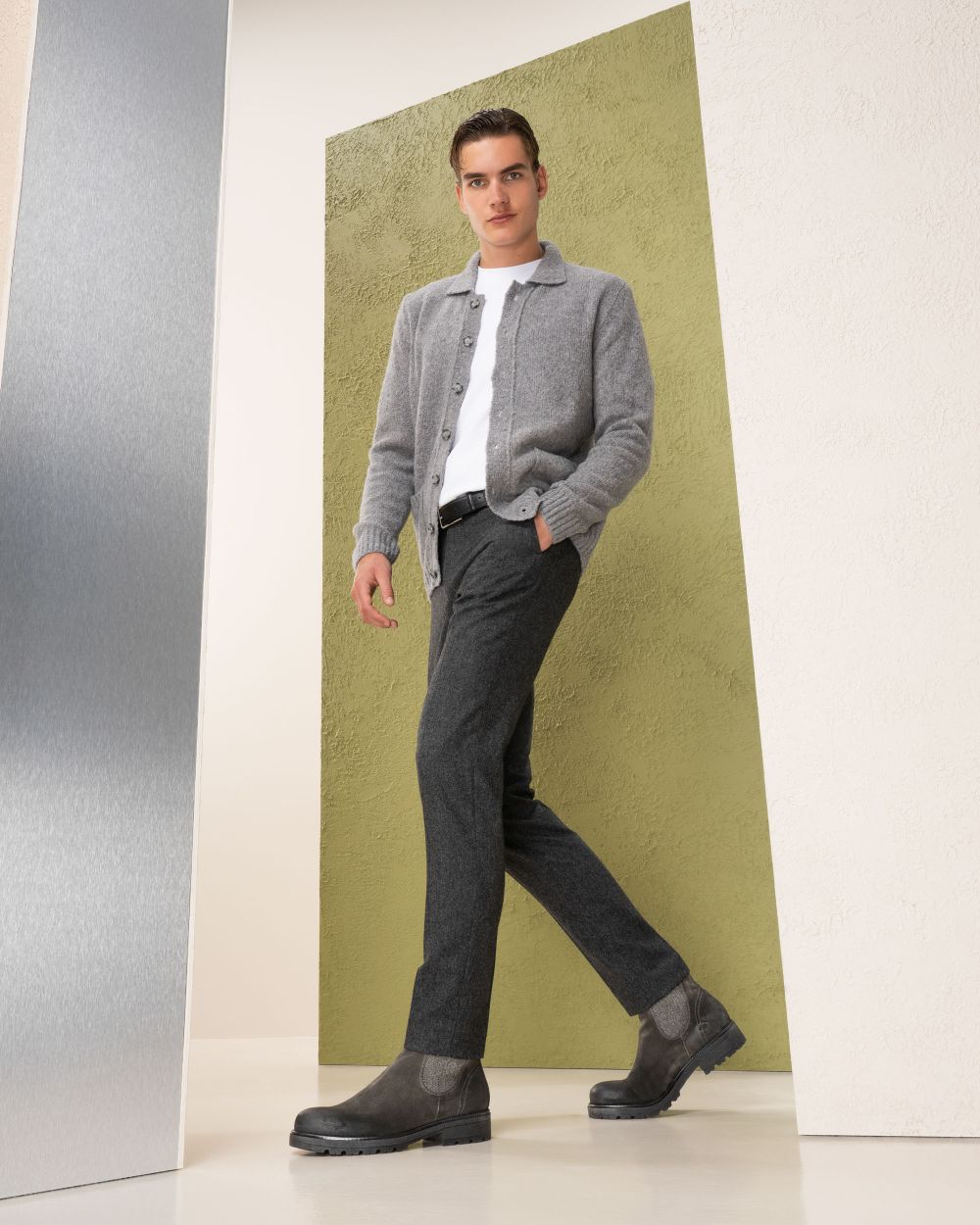 Stivaletti chelsea in camoscio