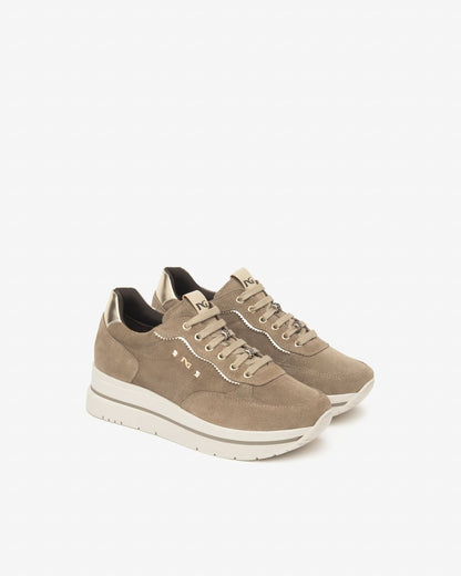 Sneakers in camoscio