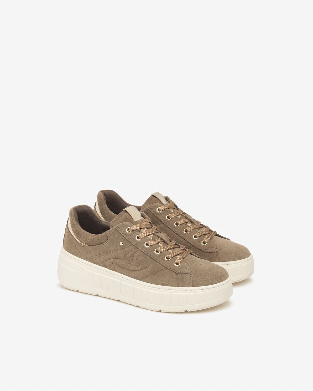 Sneakers in camoscio