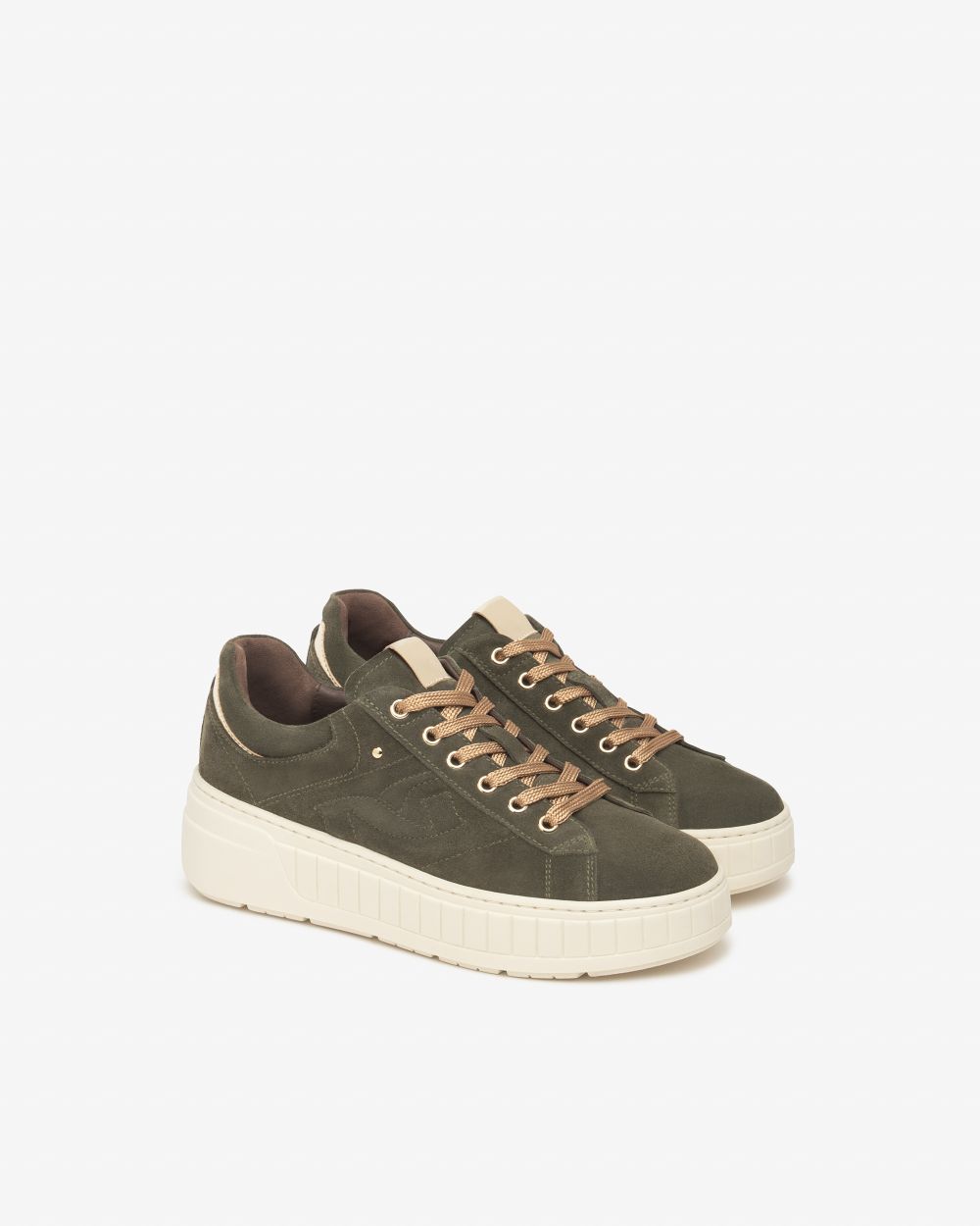 Sneakers in camoscio