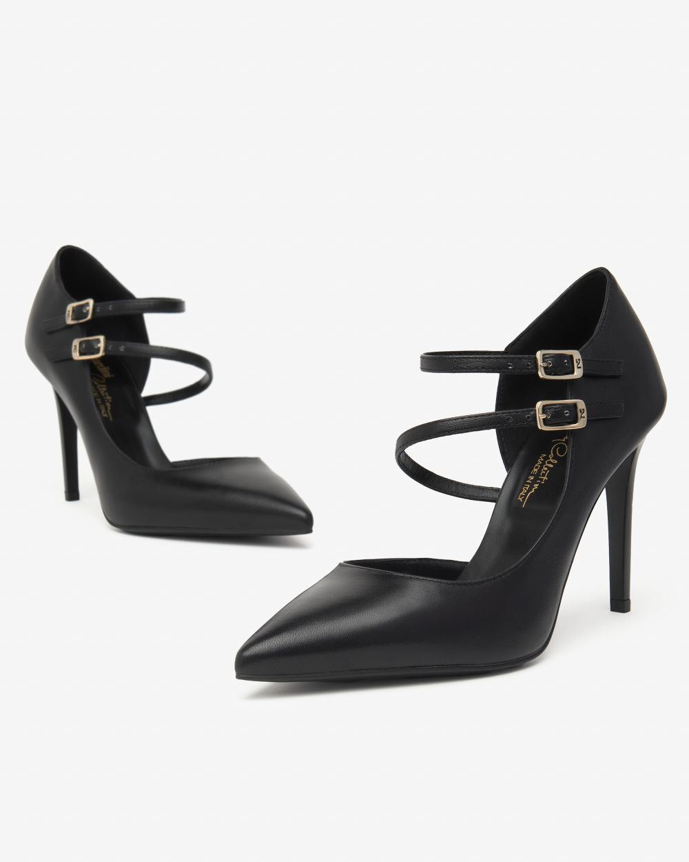 Décolleté in pelle