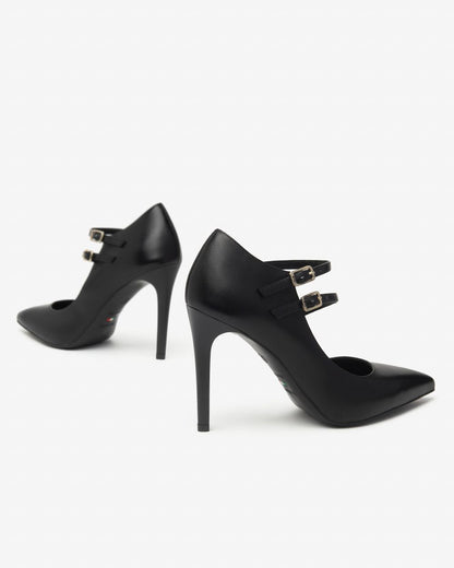 Décolleté in pelle