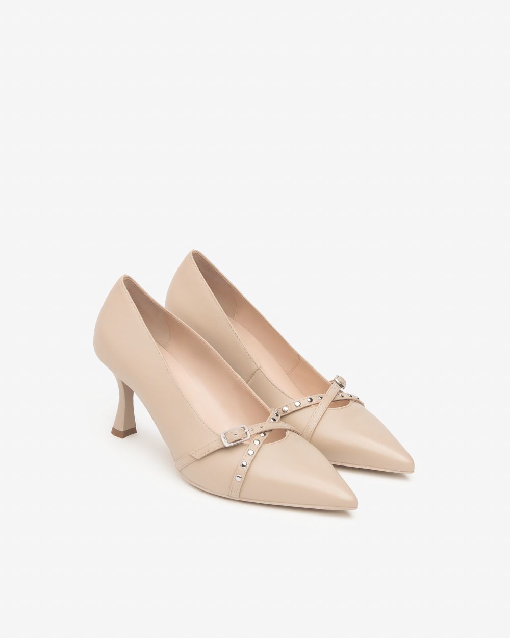 Décolleté in pelle