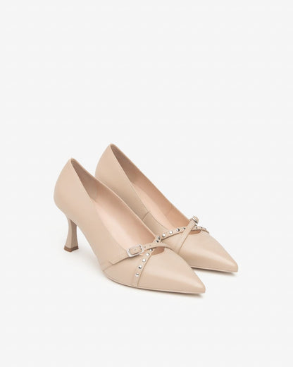 Décolleté in pelle