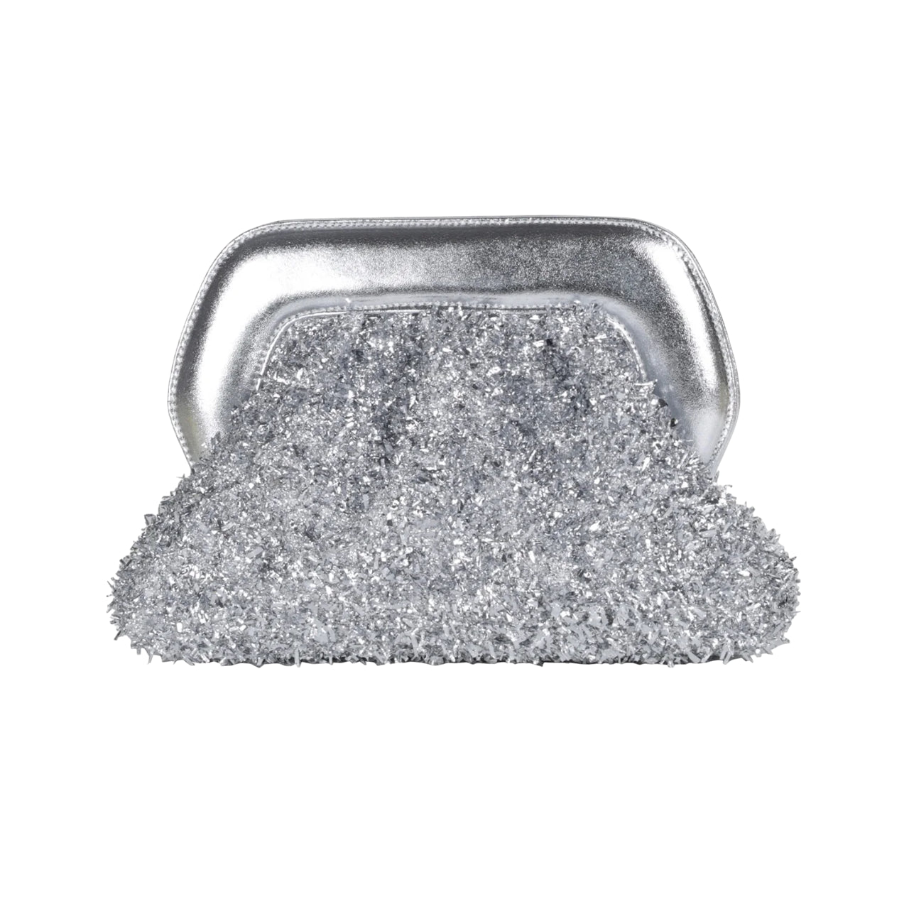 Clutch in tessuto lurex Ofelia