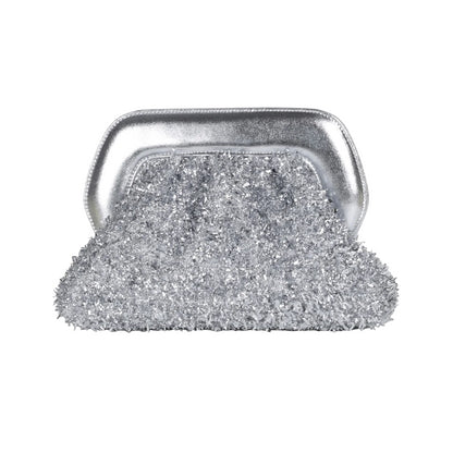 Clutch in tessuto lurex Ofelia
