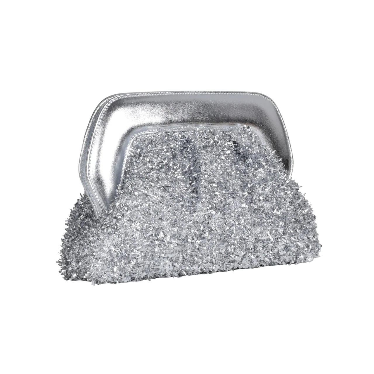 Clutch in tessuto lurex Ofelia