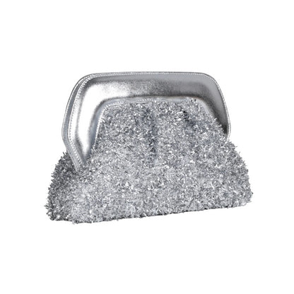 Clutch in tessuto lurex Ofelia