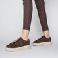 Sneakers in suede farfalla