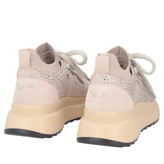 Sneakers Chill out con microstrass