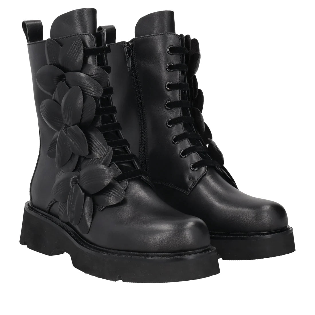 Stivaletto Louise con fiori