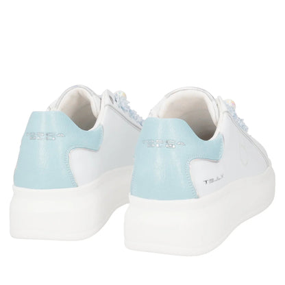 SNEAKER BELLATRIX CON PERLE EFFETTO BOREALE