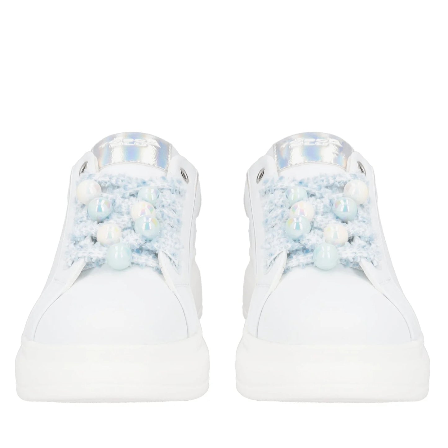SNEAKER BELLATRIX CON PERLE EFFETTO BOREALE