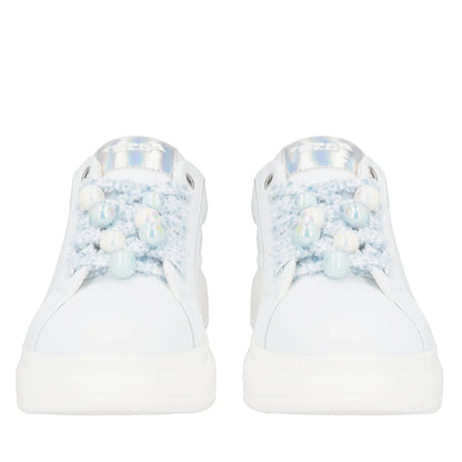 SNEAKER BELLATRIX CON PERLE EFFETTO BOREALE