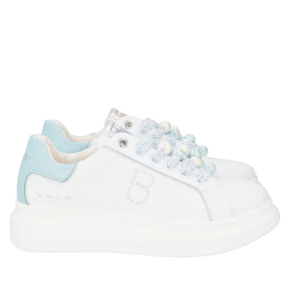 SNEAKER BELLATRIX CON PERLE EFFETTO BOREALE
