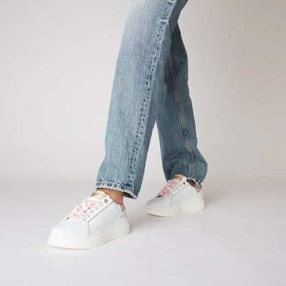 SNEAKER BELLATRIX CON PERLE EFFETTO BOREALE