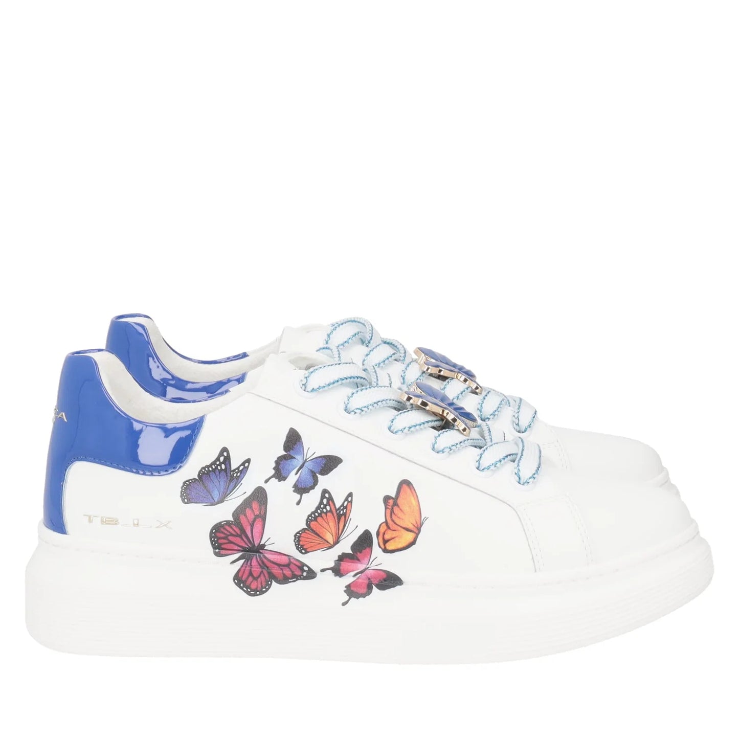 SNEAKER FENICE CON STAMPA FARFALLE