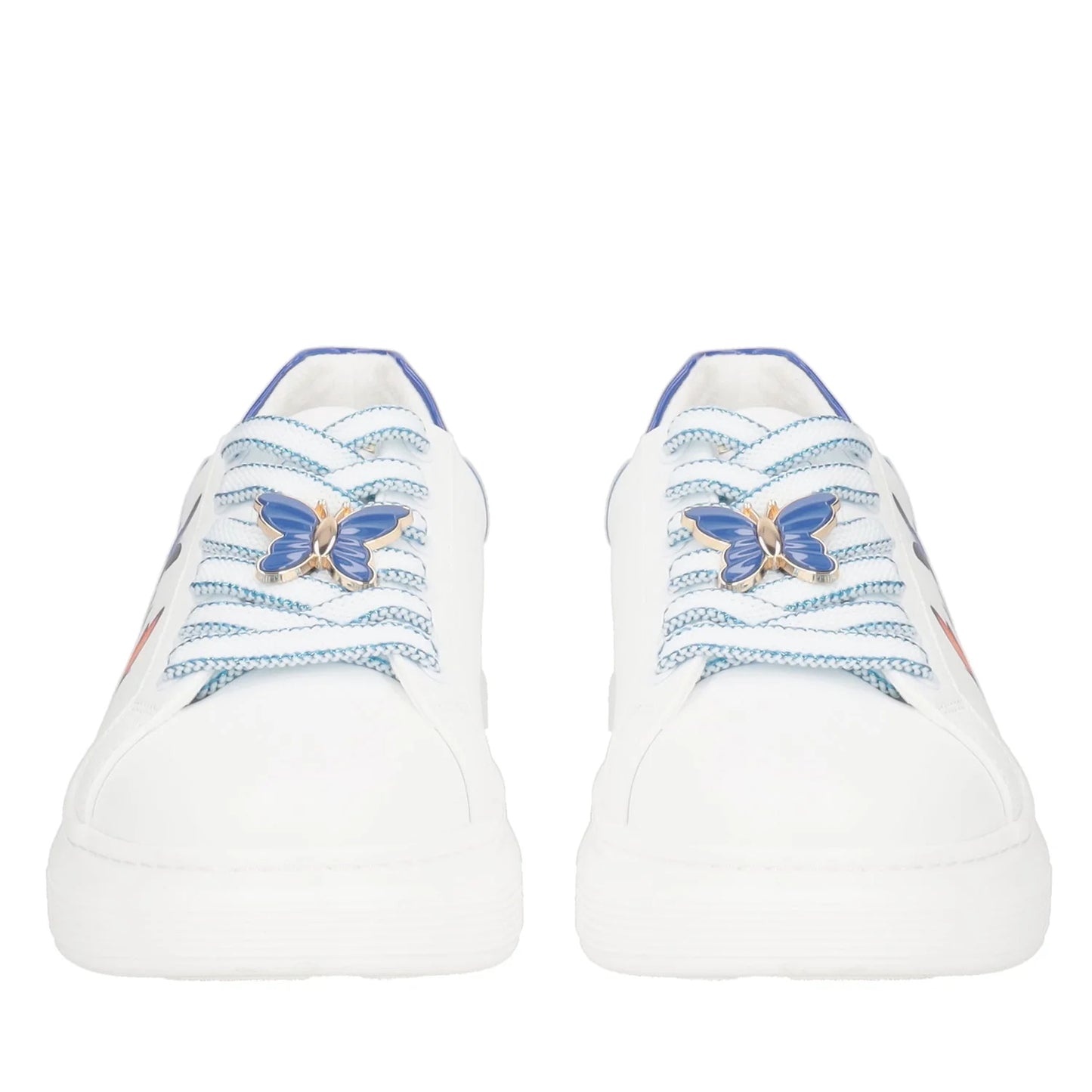 SNEAKER FENICE CON STAMPA FARFALLE