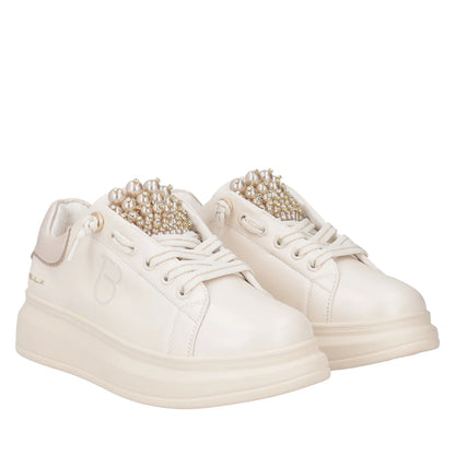 Sneaker gioiello Astrid perle