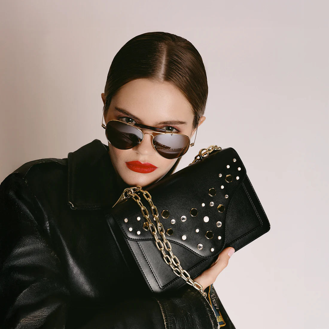 Tracollina Sweet Bag con borchie