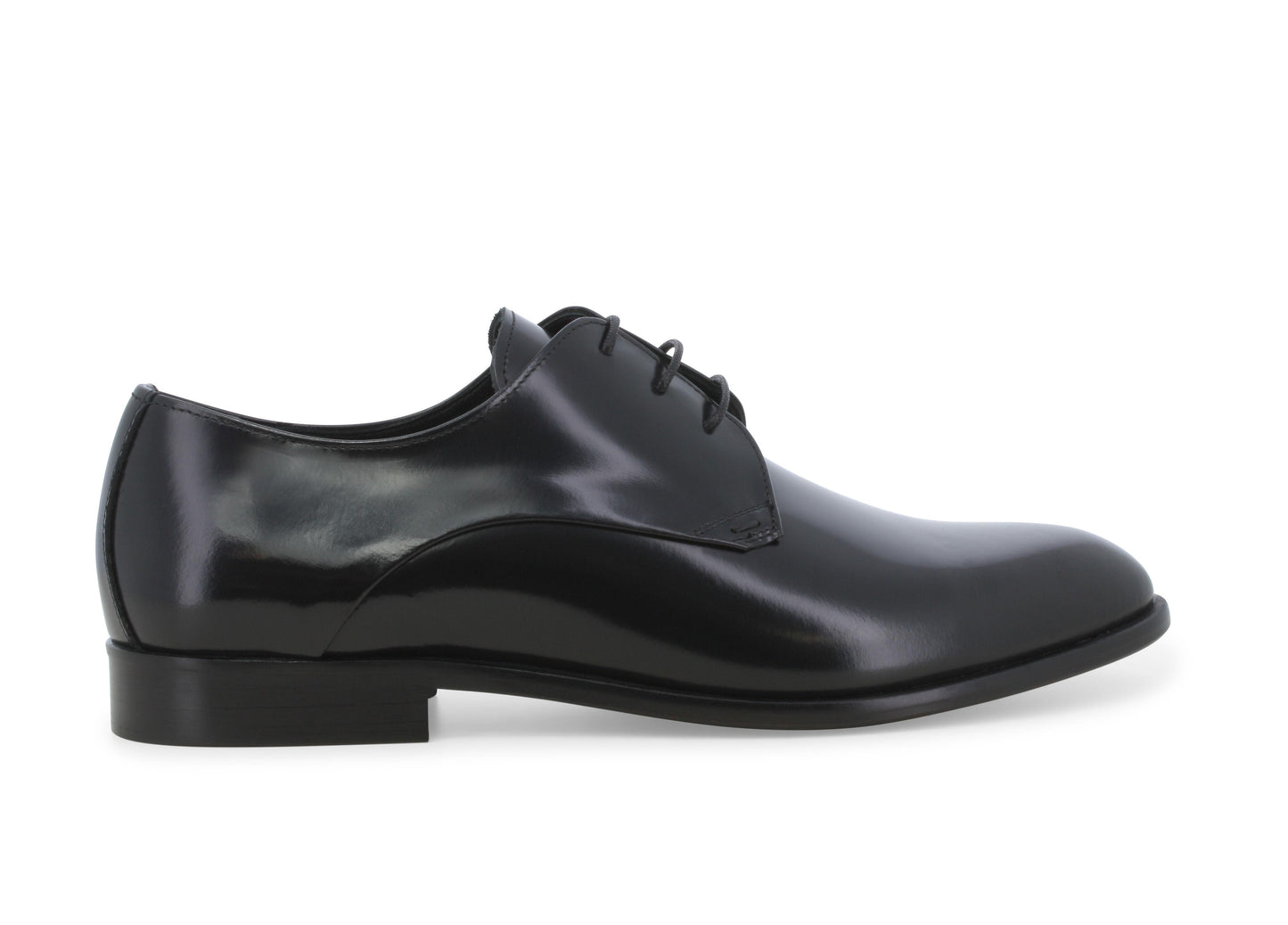 Stringate in pelle abrasivato