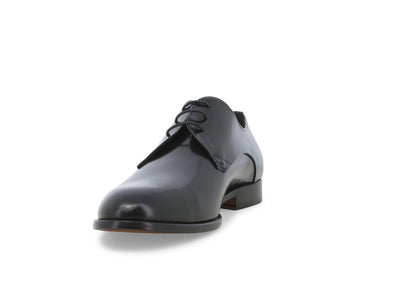 Stringate in pelle abrasivato