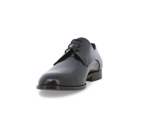 Stringate in pelle abrasivato